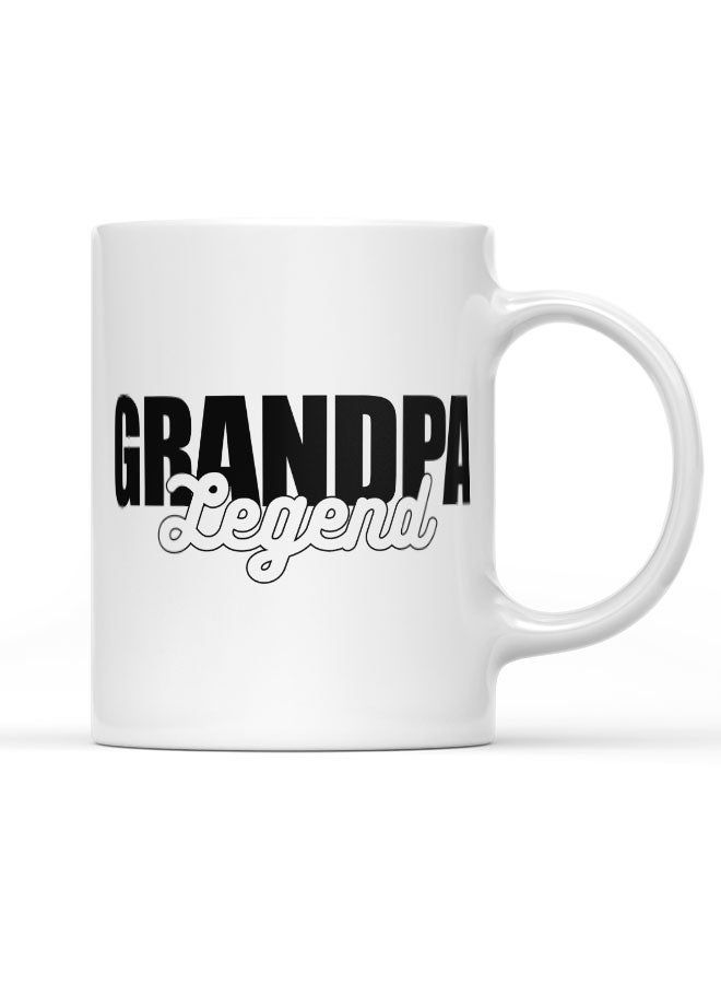 LIT Coffee Mug Grandpa LegendWhite Mug Legendary Family Present Great Family Gift - Image 1