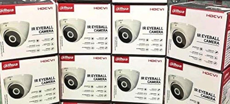 Dahua 2MP Wired HDCVI IR Eyeball Camera DH-HAC-T1A21P - White - Image 3