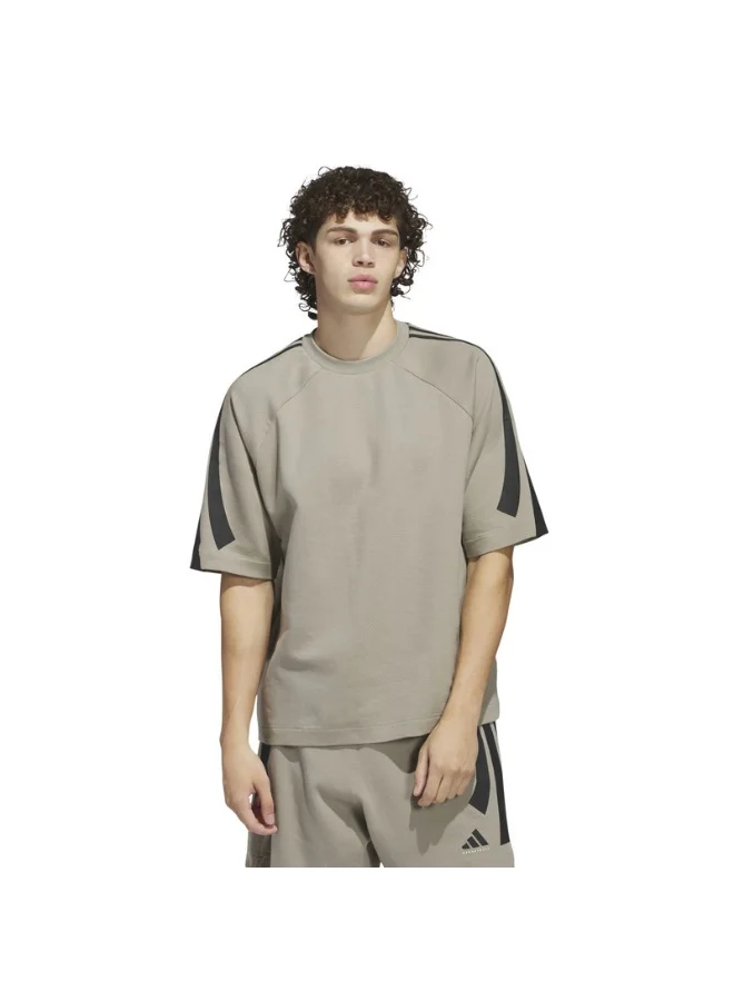 Adidas ADI BB SS SWEAT Beige Originals Unisex SWEATSHIRTS