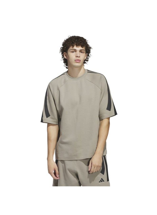 Adidas adidas ADI BB SS SWEAT Beige Originals Unisex SWEATSHIRTS  - Image 4