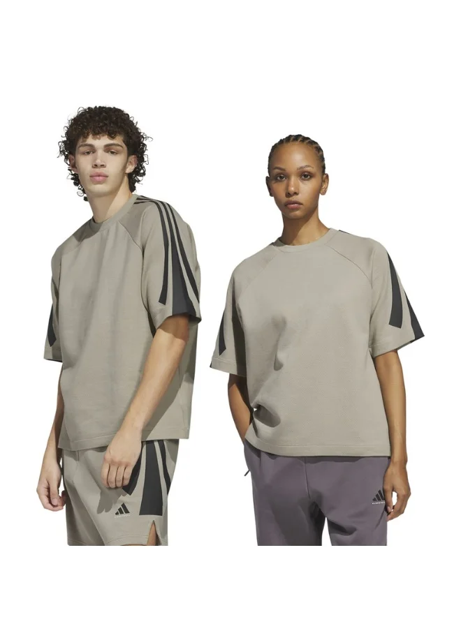 اديداس adidas ADI BB SS SWEAT Beige Originals Unisex SWEATSHIRTS