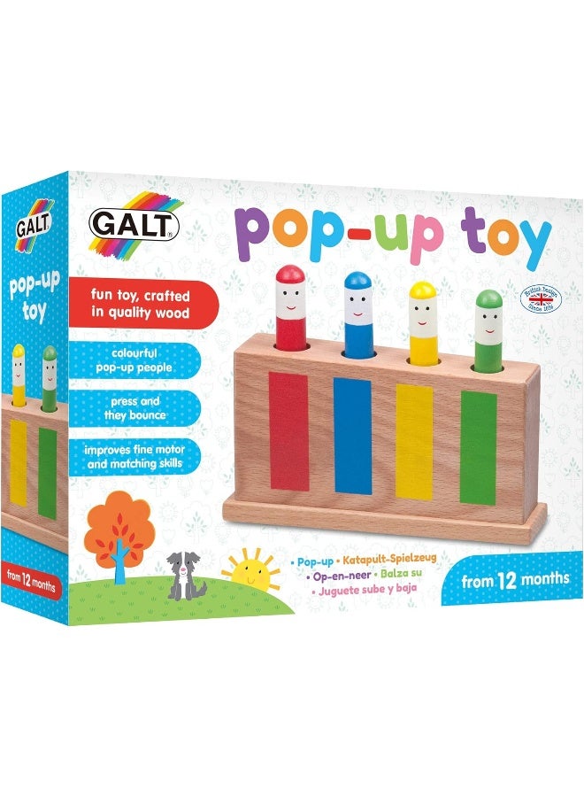 Galt Toys Pop Up Wooden Baby Toy - Image 4