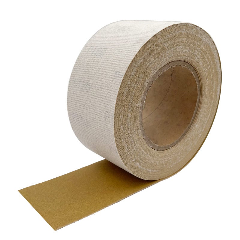 180 Grit Hook and Loop Sandpaper Roll 234 X 20 Yard Aluminium Oxide HookandLoop Backed Sand Paper Emery Cloth for Wood Furniture Finishing Metal Sanding Polishing and Woodworking