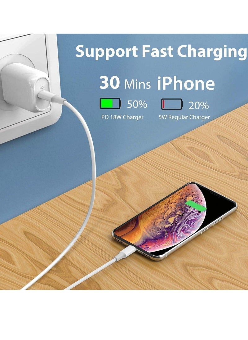 Raxoom USB TYPE C CHARGING CABLE (IPhone 13 Charger Cable [MFi Certified] USB C to Lightning Fast Charging Cable Compatible for iPhone 13 Pro/13 Pro Max/13/13 mini, ipad 9, - Image 2