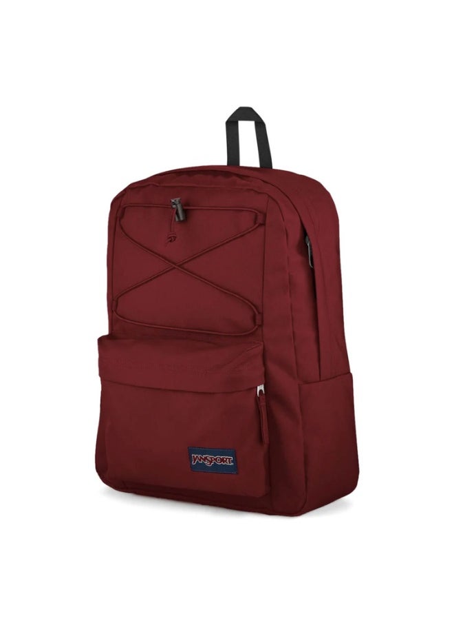 JANSPORT Flex Pack Backpack With Padded Shoulders, 26L, 0.4 kg, 15Inch - Russet Red  - Image 2