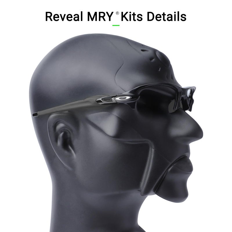 Mryok Mryok Replacement Earsocks Nosepieces Kits for Oakley Flak 2.0/2.0 XL - Gray  - Image 5