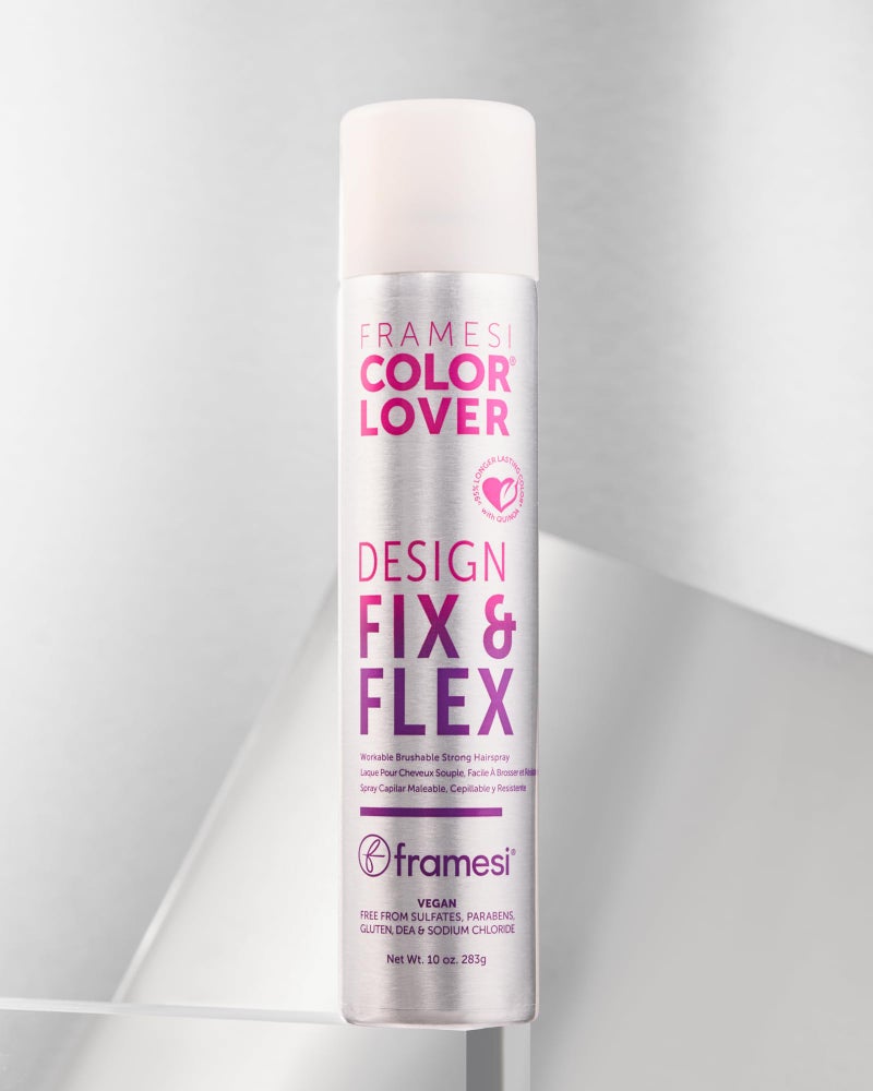 FRAMESI Color Lover Design Fix & Flex Strong Hold Hairspray, 10 oz, Workable and Brushable Hair Spray - Image 2