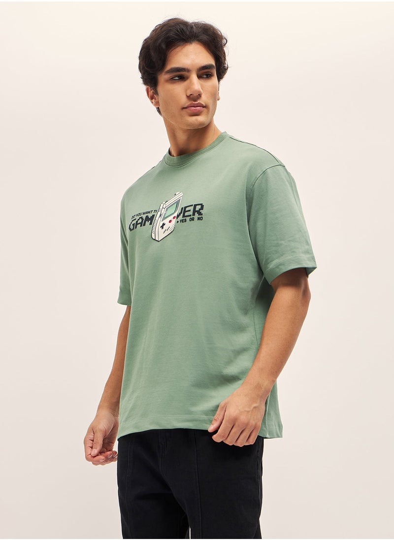 THE BEAR HOUSE Men’s Cotton T-Shirt – Soft, Breathable & Comfortable, Perfect for Casual Wear, Ideal for Everyday & Summer Wear  - Image 2