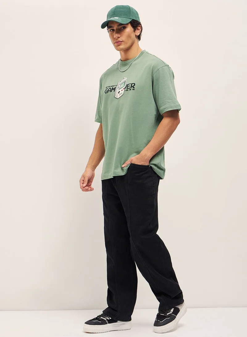 The Bear House  Men’s Cotton T-Shirt – Soft, Breathable & Comfortable, Perfect for Casual Wear, Ideal for Everyday & Summer Wear for Men | Best Price UAE