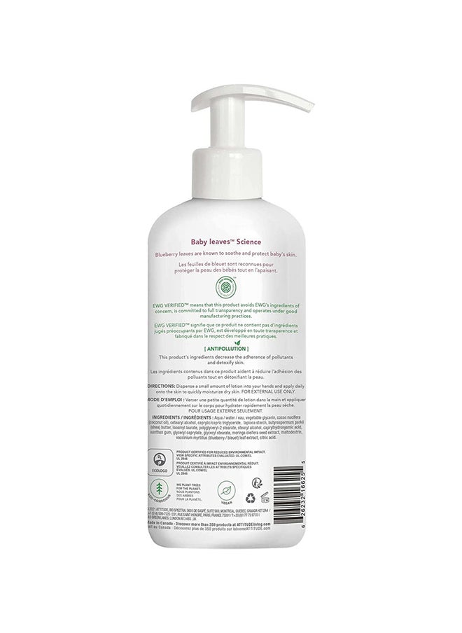 Attitude Natural Baby Body Lotion For Sensitive Skin, Ewg Verified, Hypoallergenic, Dermatologist Tested And Frangrance Free- 473 Ml  - Image 2
