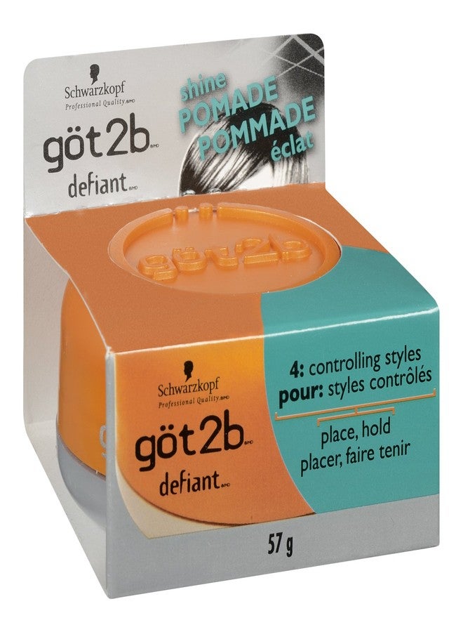 Got2b Defiant Define and Shine Pomade, 2-Ounce (Pack of 2) - Image 2