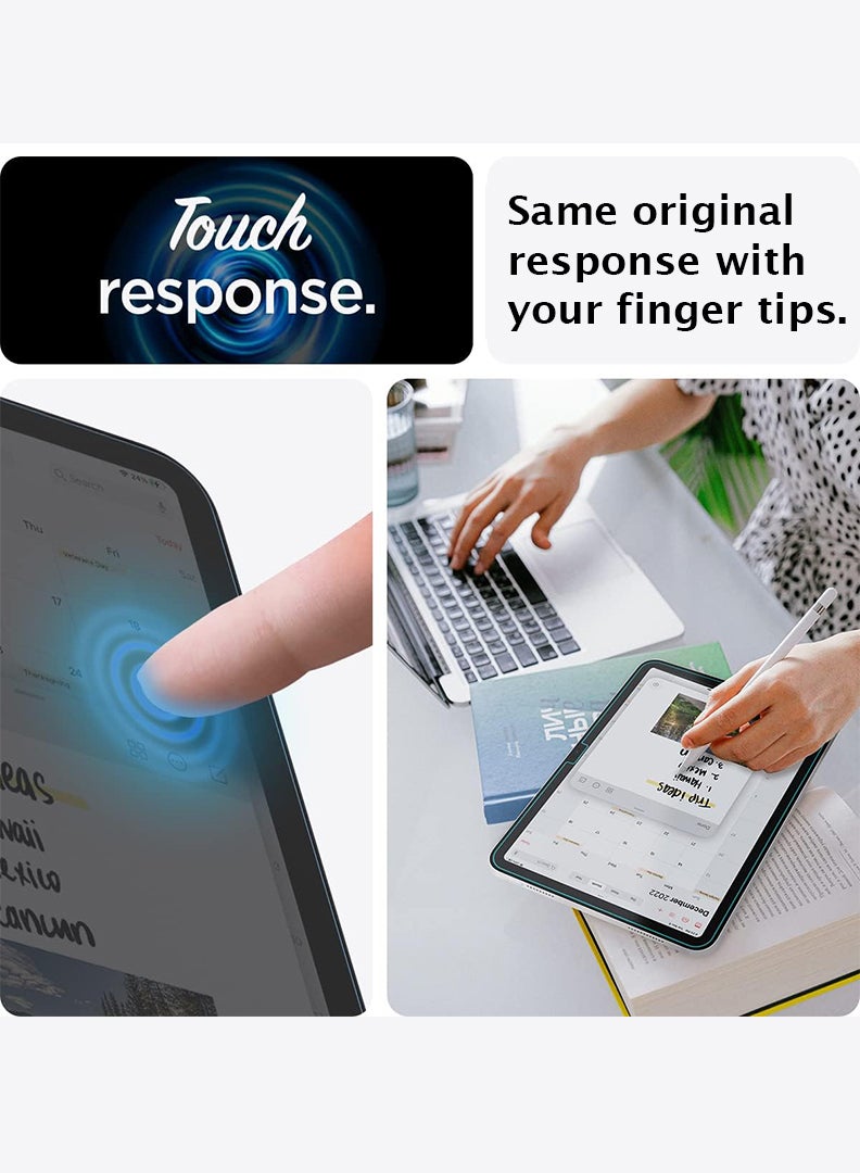 Theodor 2 Pack Screen Protector for Huawei MatePad Air 2024 9H Hardness Tempered Glass, Bubble Free Easy Installation, Full Coverage And Anti Scratch Case Friendly- Clear - Image 4