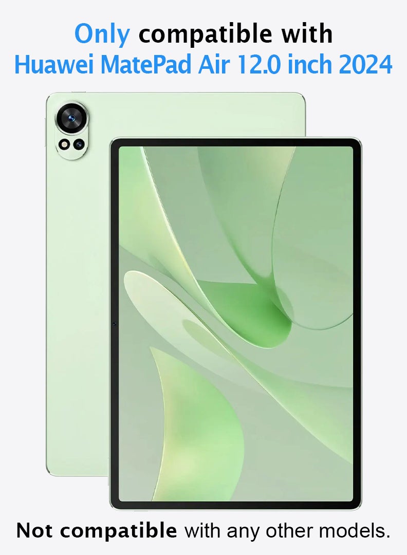 Theodor 2 Pack Screen Protector for Huawei MatePad Air 2024 9H Hardness Tempered Glass, Bubble Free Easy Installation, Full Coverage And Anti Scratch Case Friendly- Clear - Image 2