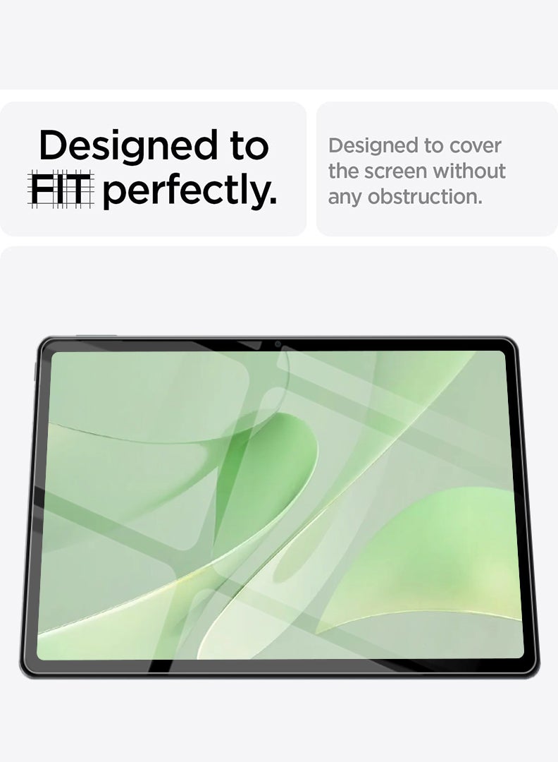 Theodor 2 Pack Screen Protector for Huawei MatePad Air 2024 9H Hardness Tempered Glass, Bubble Free Easy Installation, Full Coverage And Anti Scratch Case Friendly- Clear - Image 5