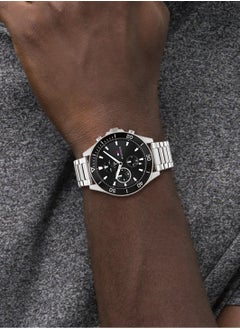 Tommy Hilfiger Plus Men's Quartz Stainless Steel and Link Bracelet Watch-1791916 46MM  - Image 4