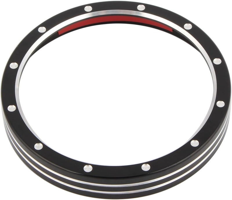 Wivplex Black Motorcycle Speedometer Trim Bezel - Image 5