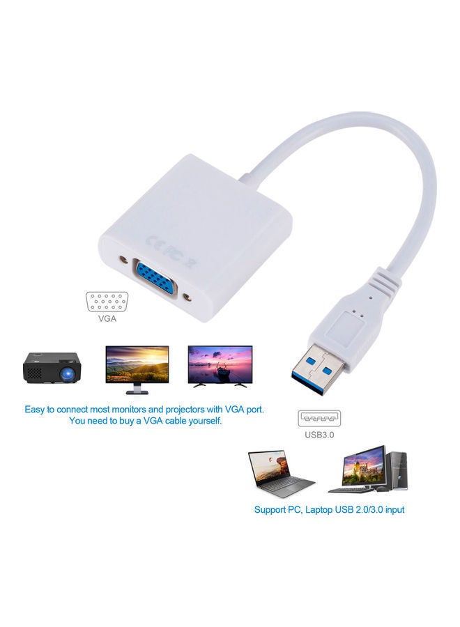 NIBEMINENT Phone Adapter White  - Image 3