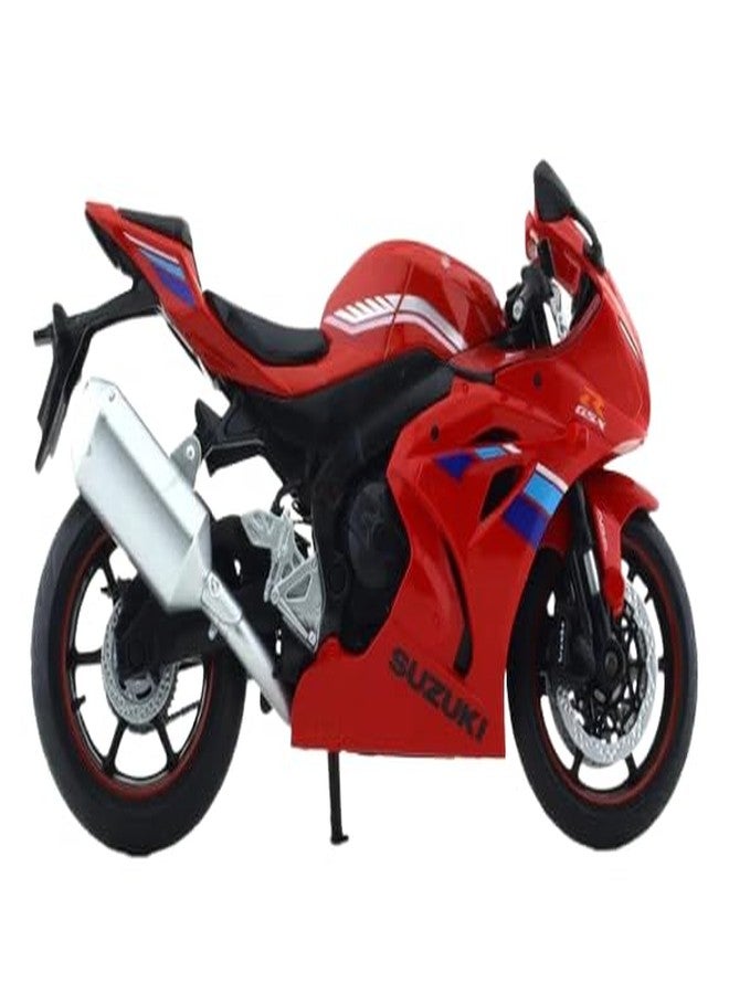 MSZ Suzuki GSX R1000 1:12 Scale Licensed Diecast Metal Bike (Red) - Image 3