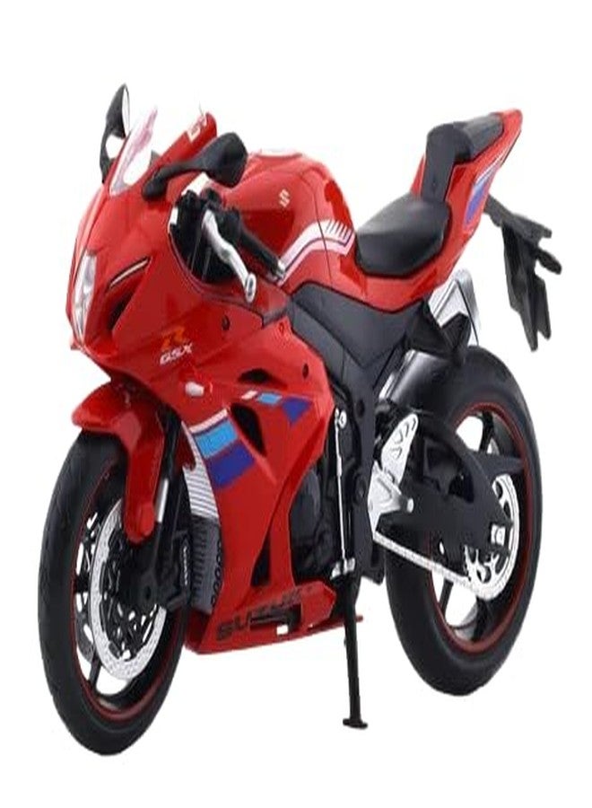 MSZ Suzuki GSX R1000 1:12 Scale Licensed Diecast Metal Bike (Red) - Image 1