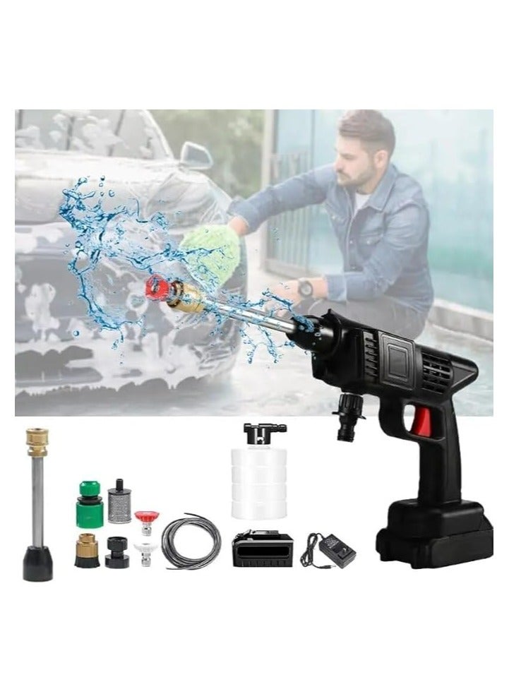 إم إي سي MEC Wireless 24V القوة اللاسلكية المثالية لغسيل السيارات بالضغط العالي، أداة تنظيف السيارات التي تعمل بالبطارية، غسالة كهربائية عالية الضغط المحمولة - Image 2