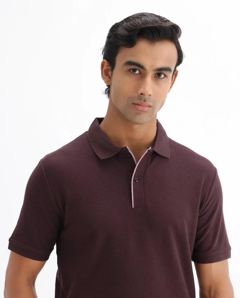 Rare Rabbit Men's Twill Knit Polo