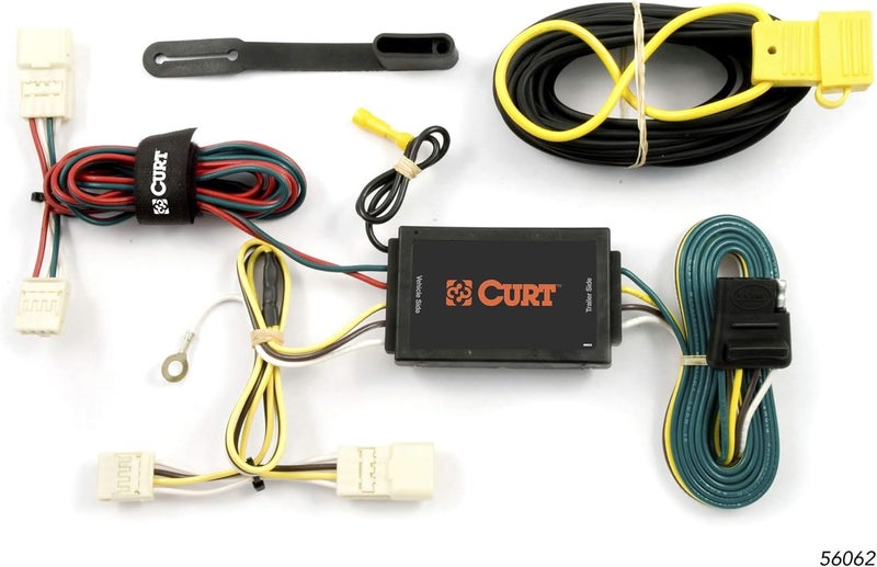 CURT 56062 Vehicle-Side Custom 4-Pin Trailer Wiring Harness - Image 1