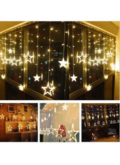 Hilalful HilalFul Curtain String Fairy Light - 3.5m | For Indoor & Outdoor Home Decoration | 138 LED Bulbs | For Bedroom, Living Room, Halls, Balcony During Ramadan, Eid, Christmas, Diwali  - Image 4