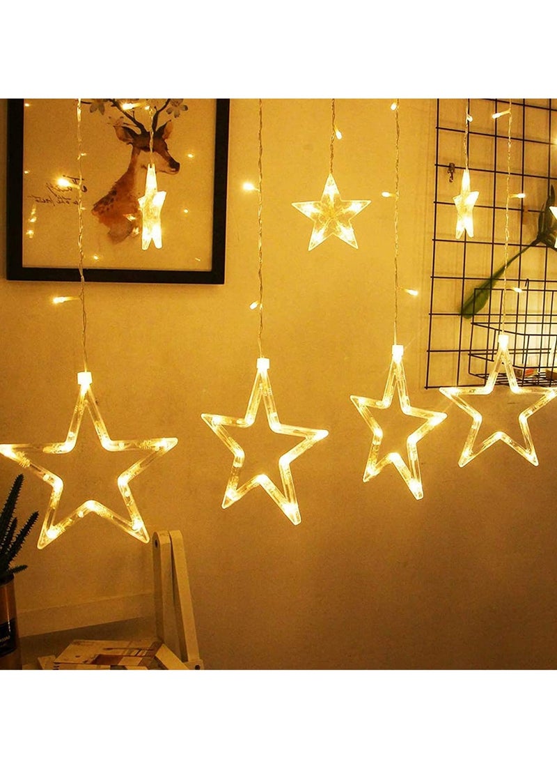 Hilalful HilalFul Curtain String Fairy Light - 3.5m | For Indoor & Outdoor Home Decoration | 138 LED Bulbs | For Bedroom, Living Room, Halls, Balcony During Ramadan, Eid, Christmas, Diwali  - Image 3