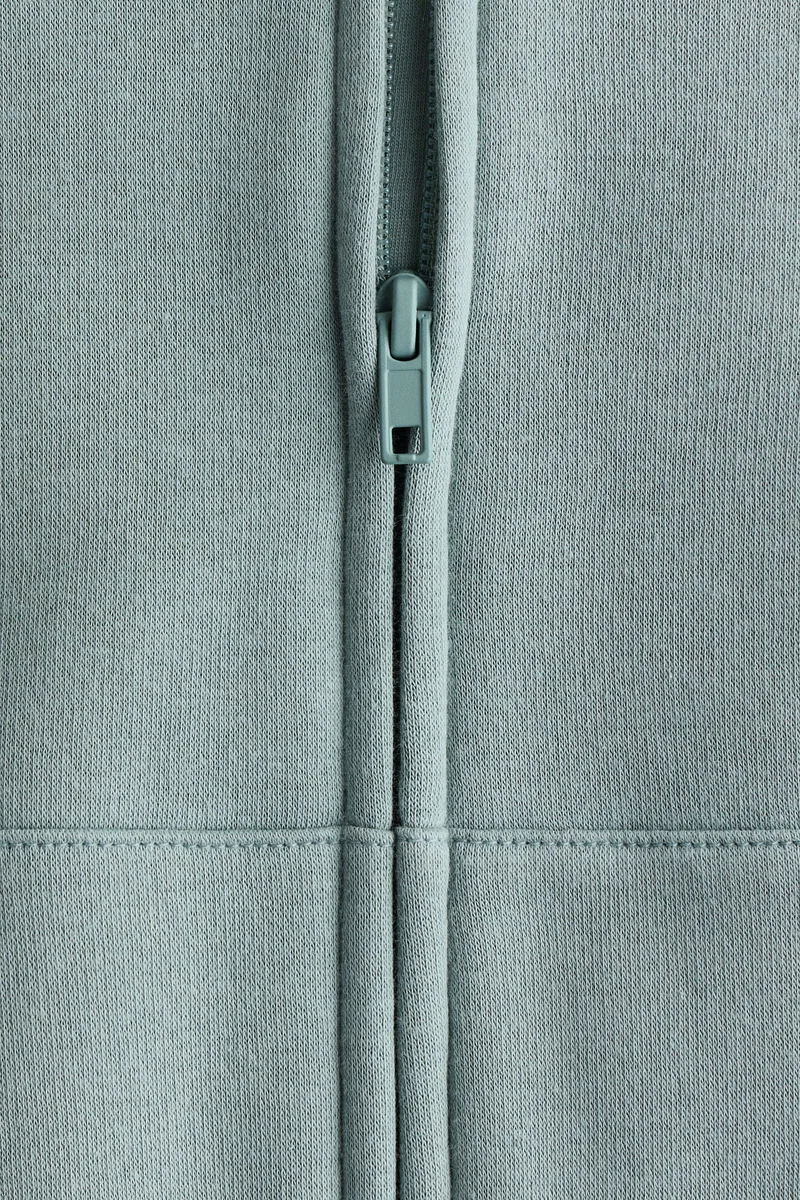 H&M Oversized zip-through hoodie