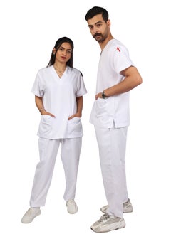 سكراب طبي لون أبيض للجنسين