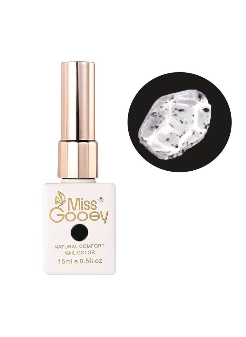 Miss Gooey Eggshell Nail Polish Glue, All Match Spot Texture Phototherapy Glue  - Image 1