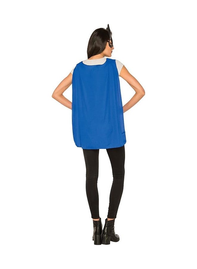 Rubies DC Comics Women's Batgirl Costume T-shirt With Cape and Mask, Black, Medium - Image 1