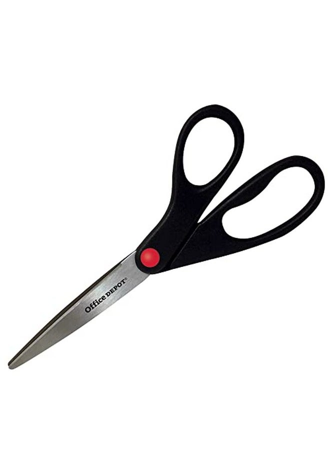 Economy-Priced Scissors, 8In. Straight, Black Handles, Pack Of 2 - pzsku/ZA74D9056F09D3F31F955Z/45/_/1732787353/853f49b4-0acd-40b6-9bb8-0983837ea4f0