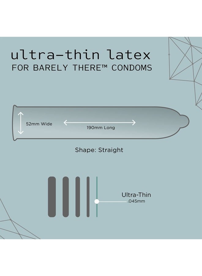 kimono MicroThin Condoms - Premium Lubricated Natural Latex Condoms, Thinnest Condoms, Vegan-Friendly, No Latex Odor - Thin, Strong, and Extra Sensitive - Pack of 12 - Image 2