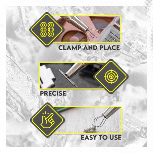 SE Pick-Up Tool with 4 Prongs - Jewelry Making Accessory - 4 Prongs Grabber for Tiny Objects - 4.5 inch Claw Pick-up Tool - 860PT - Image 4