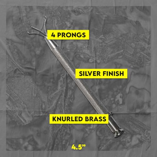SE Pick-Up Tool with 4 Prongs - Jewelry Making Accessory - 4 Prongs Grabber for Tiny Objects - 4.5 inch Claw Pick-up Tool - 860PT - Image 5