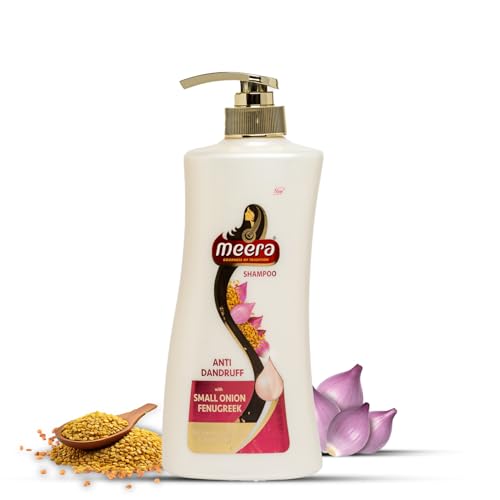 Meera Anti Dandruff Shampoo, With Goodness Of Small Onion and Fenugreek, For Men And Women, 650ml. - Image 1