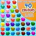 ESSENSON Modeling Clay Kit 40 Colors Air Dry Clay DIY Molding Clay with Tools Kids Art Crafts Gift for Boys Girls Age 312 Year Olds - Image 4