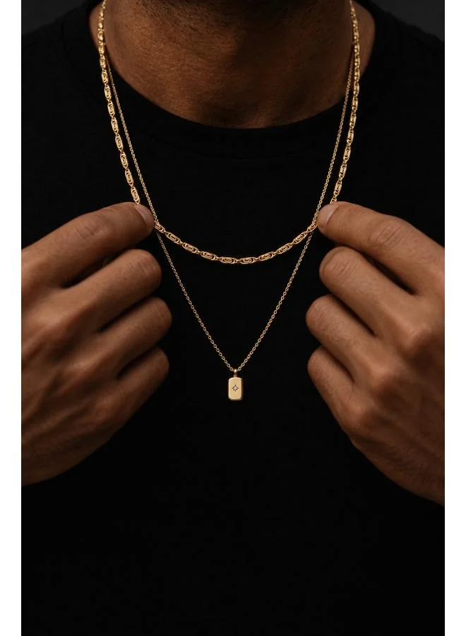 Seventy Five Casual Chain Necklace Set