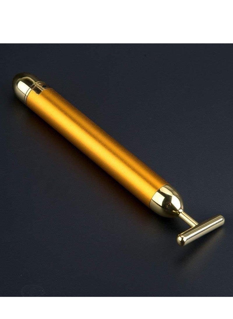 Experience Luxurious Skincare with the 24K Gold Electric Massager – Rejuvenate Your Skin with Vibrational Therapy - Image 2