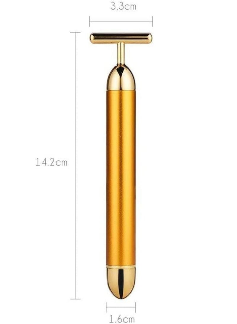 Experience Luxurious Skincare with the 24K Gold Electric Massager – Rejuvenate Your Skin with Vibrational Therapy - Image 3