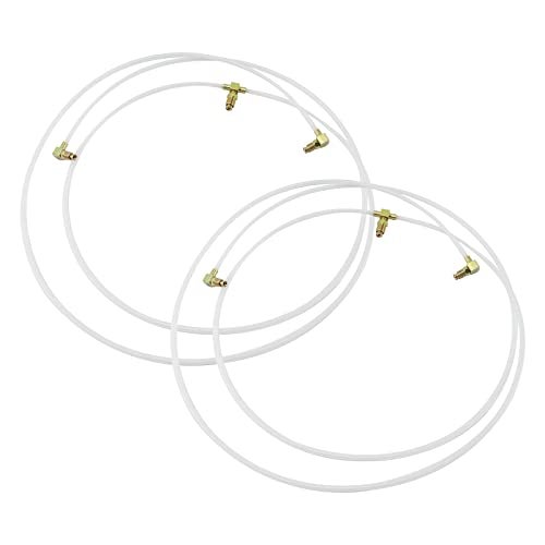 LAFORMO Pair(2) Convertible Power Top Hydraulic Fluid Hose Lines & Fittings Plastic Hoses Compatible With F-ord Mustang, Mercury Cougar, LTD, Chevy Chevelle, Oldsmobile Cutlass, Pontiac GTO - Image 4