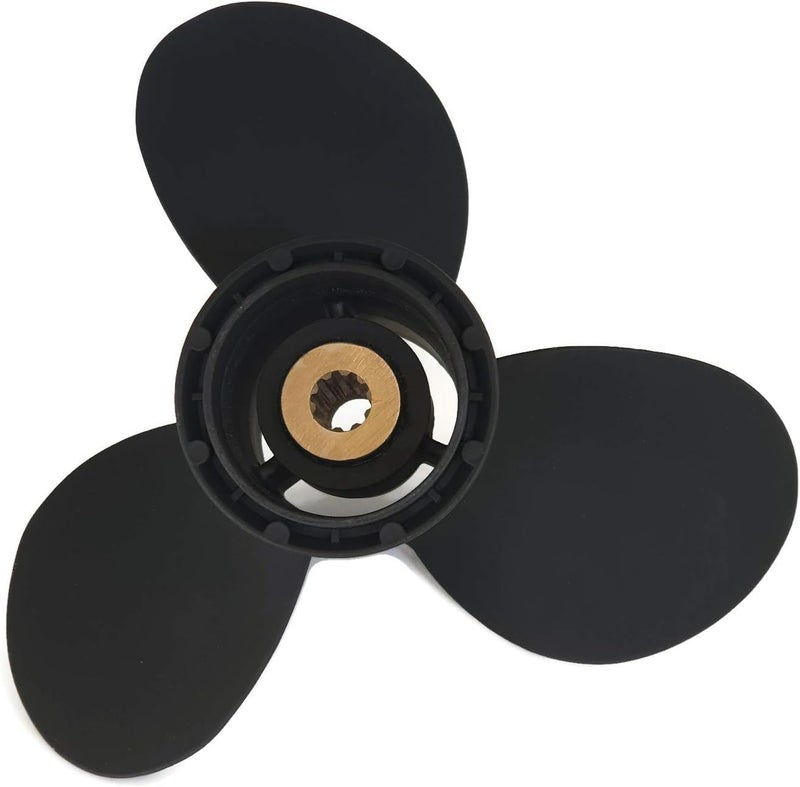 ITACO Boat Motor 58100-93743-019 Propeller 9 1/4 x11 R for Suzuki DT9.9 DT15 DF9.9 DF15 DF20 2/4-stroke Engine - Image 1