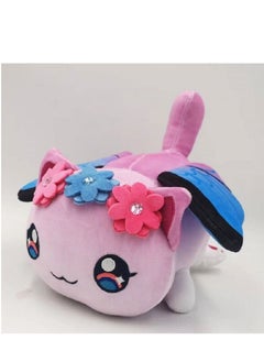 Y&D Adorable 10" Cat Plush Toy Collectible Stuffed Animal Pillow For Kids And Cat Lovers Perfect Gift For Mee Meow Fans  - Image 1