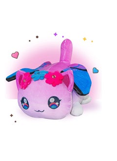 Y&D Adorable 10" Cat Plush Toy Collectible Stuffed Animal Pillow For Kids And Cat Lovers Perfect Gift For Mee Meow Fans  - Image 3