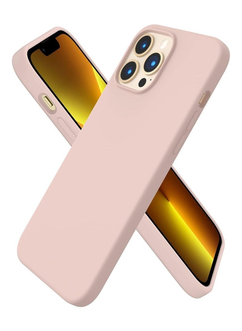 LEDIN Silicone Case for iPhone 12 Pro Max Silky Soft Touch Full Body Protective Phone Case Shockproof Cover with Microfiber Lining - Image 5