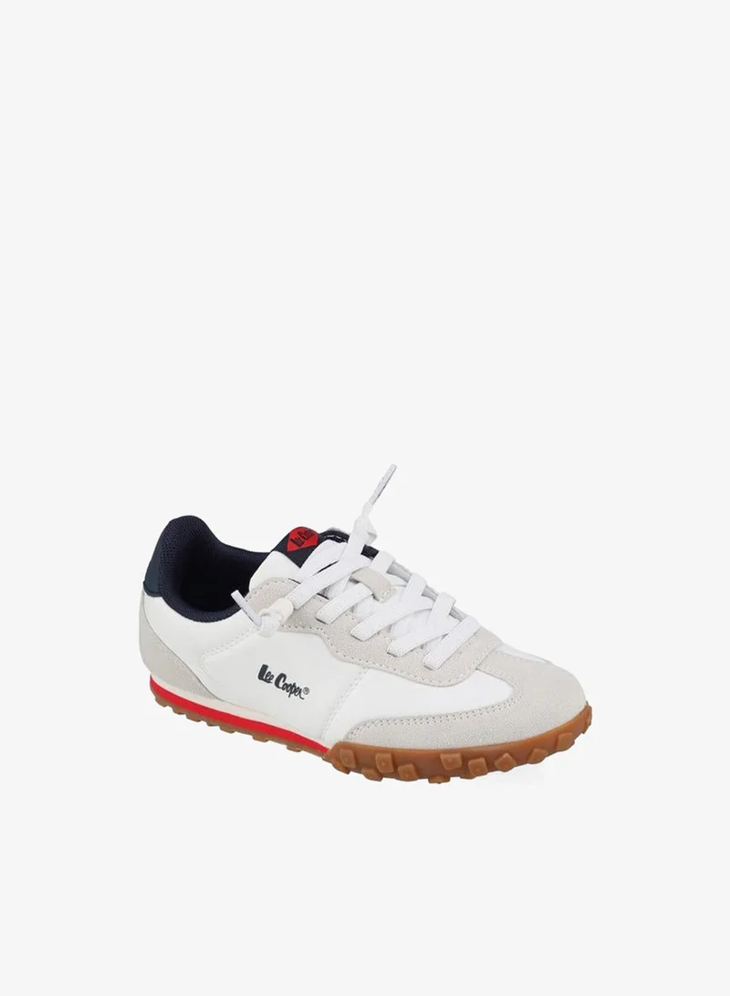 لي كوبر Boys Lace-Up Ankle Sneakers