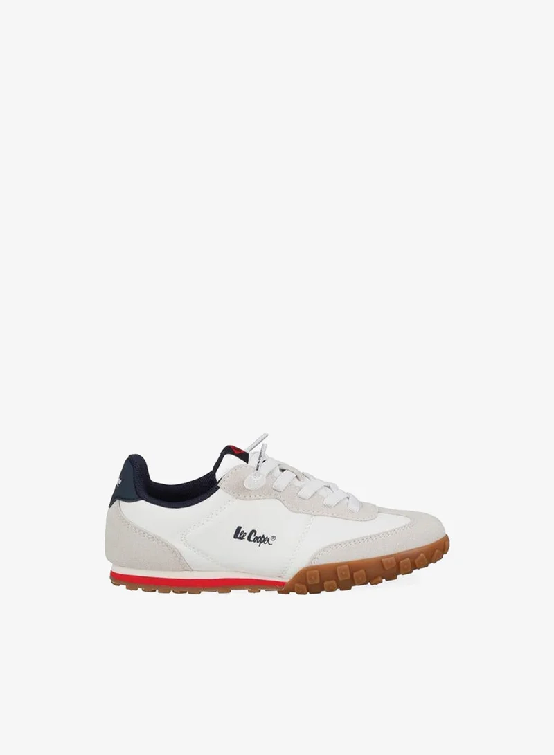 لي كوبر Boys Lace-Up Ankle Sneakers