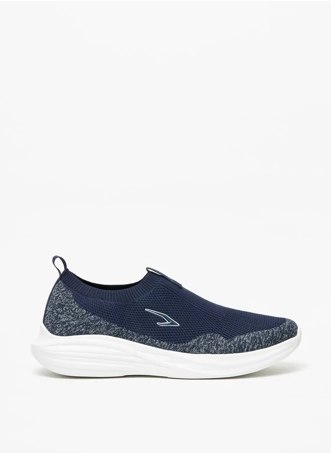 داش Mens Textured Slip-On Sports Shoes