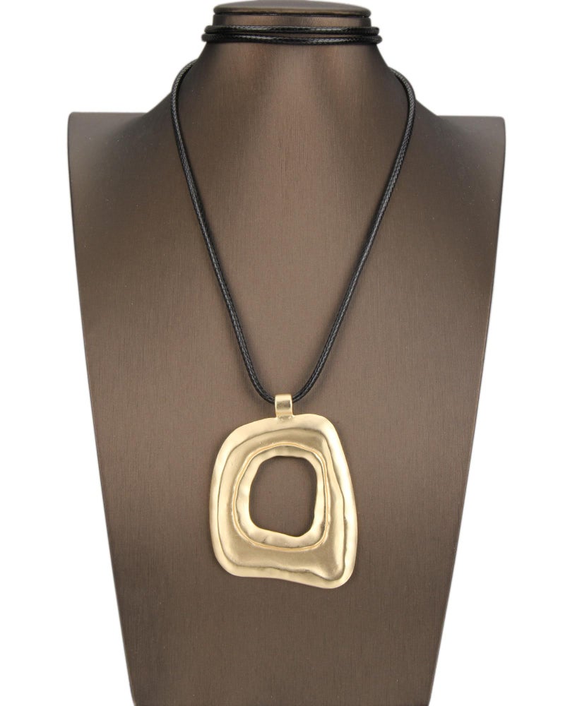 joymiao Boho Necklaces for Women Long Pendant Necklaces Vintage Sweater Necklaces Handmade Leather Necklace Fashion Jewelry - Image 2